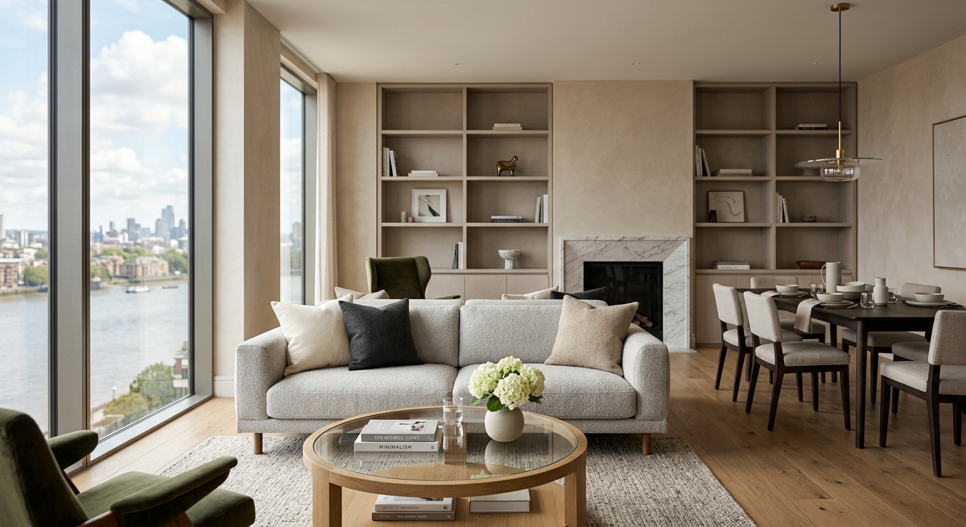 3D Render Athens Luxury Apartment